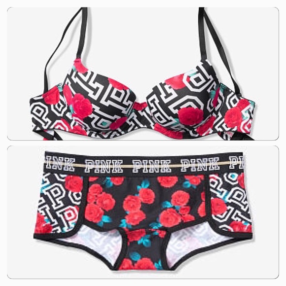 PINK Victoria's Secret Other - VS PINK WEAR EVERYWHERE LIGHTLY LINED BRA, PANTY